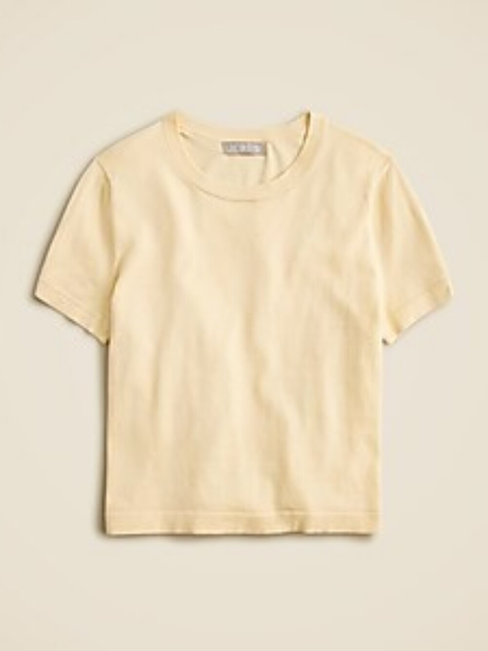 J Crew Sweater Tee In Premium Ultrafine Cotton